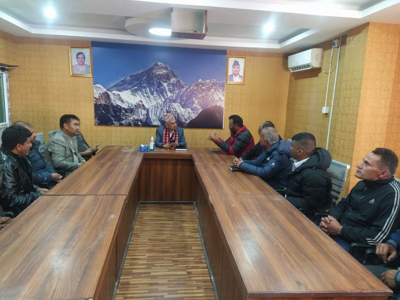 रासायनिक मल सहजताको लागि थाहा नगरको पहल